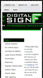 Mobile Screenshot of digitalsignfx.co.uk
